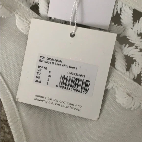 Missguided bandage and lace cutout midi dress - Picture 5 of 5